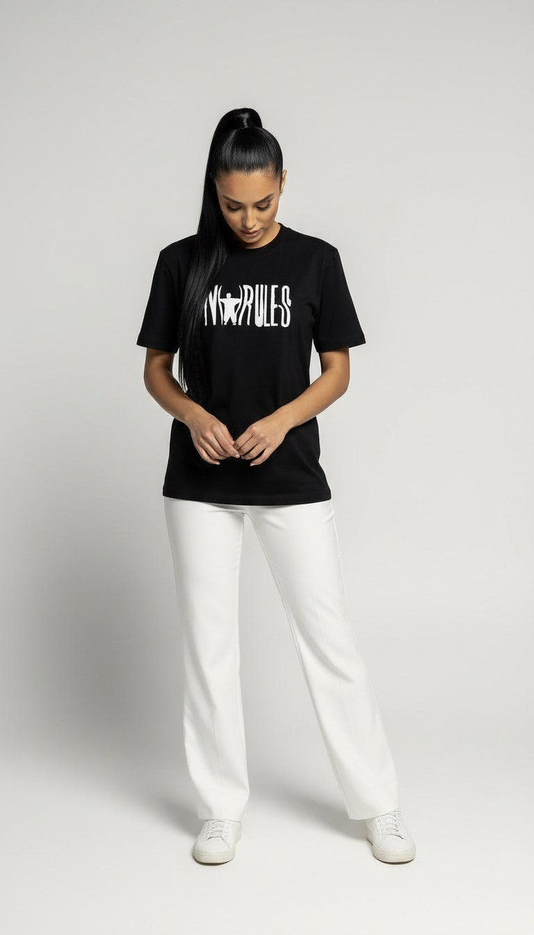 T-shirt "NO RULES" Edition