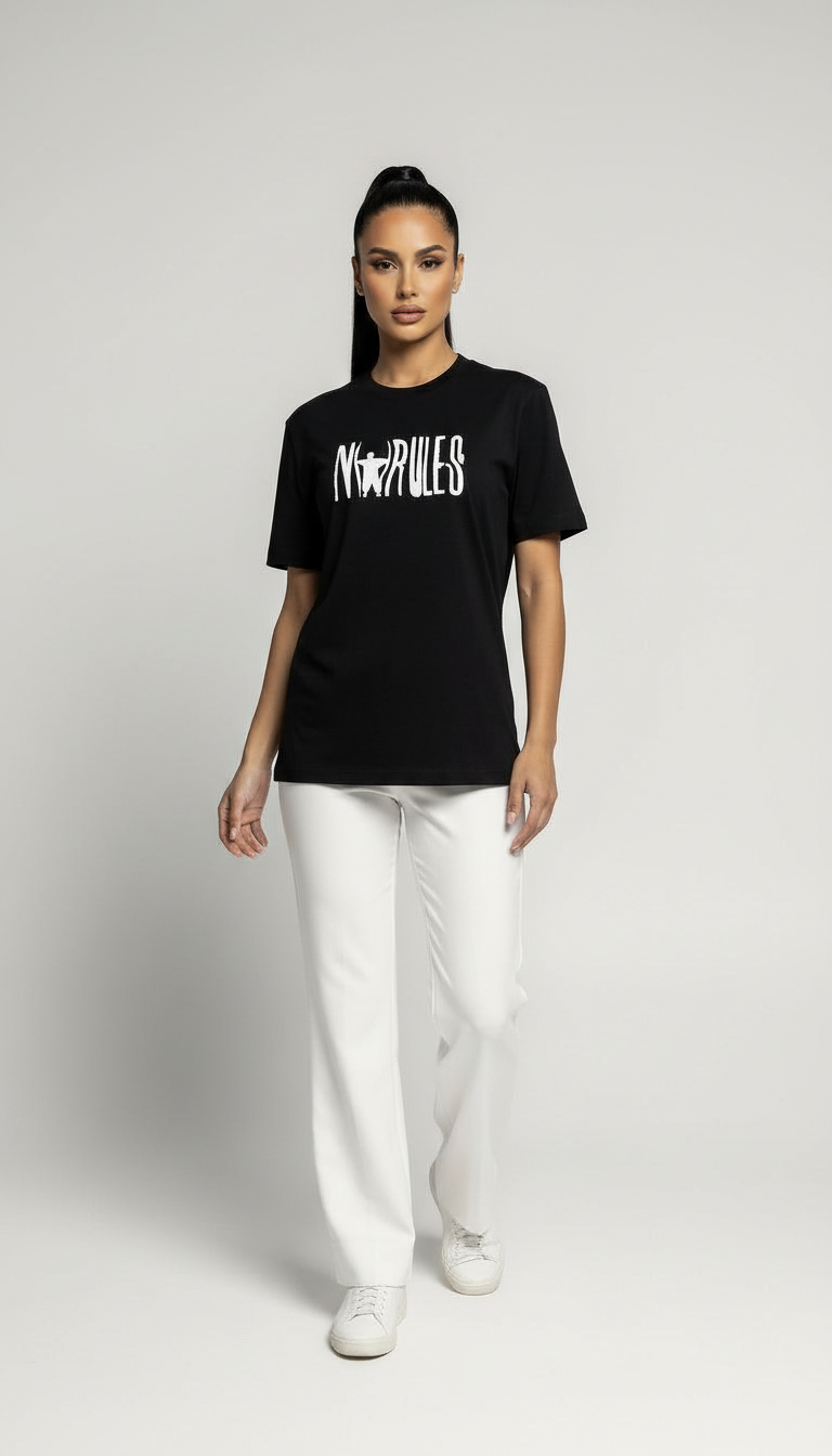 T-shirt "NO RULES" Edition