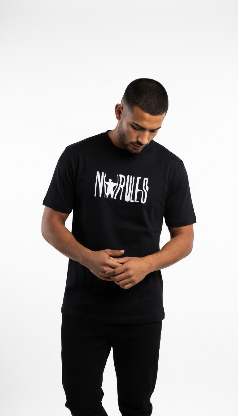 T-shirt "NO RULES" Edition